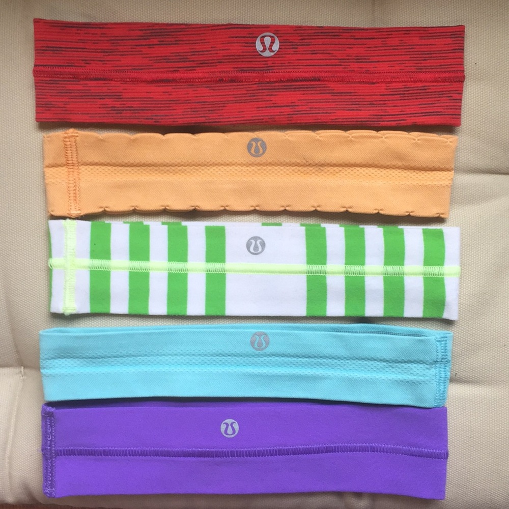 Lululemon headbands - multi- colored